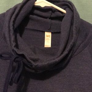 Lucy Cowl Neck Ruched Sweatshirt/sweater - XS
